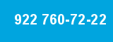 922 760-72-22